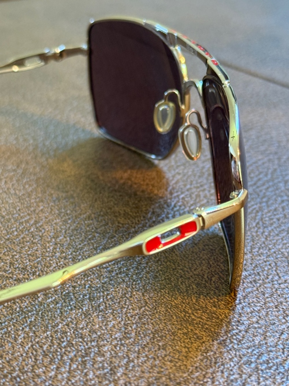 Oakley Team USA Olympic Sunglasses in Silver with Black Lenses 004061 - Picture 6 of 9
